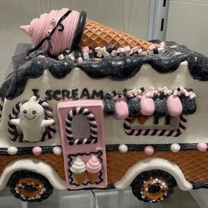 Halloween Light Up Ice Cream Truck